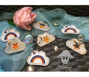 ITH Anhänger - Wolke Regenbogen & Stern - kostenlos für ehrenamtliche Sticker